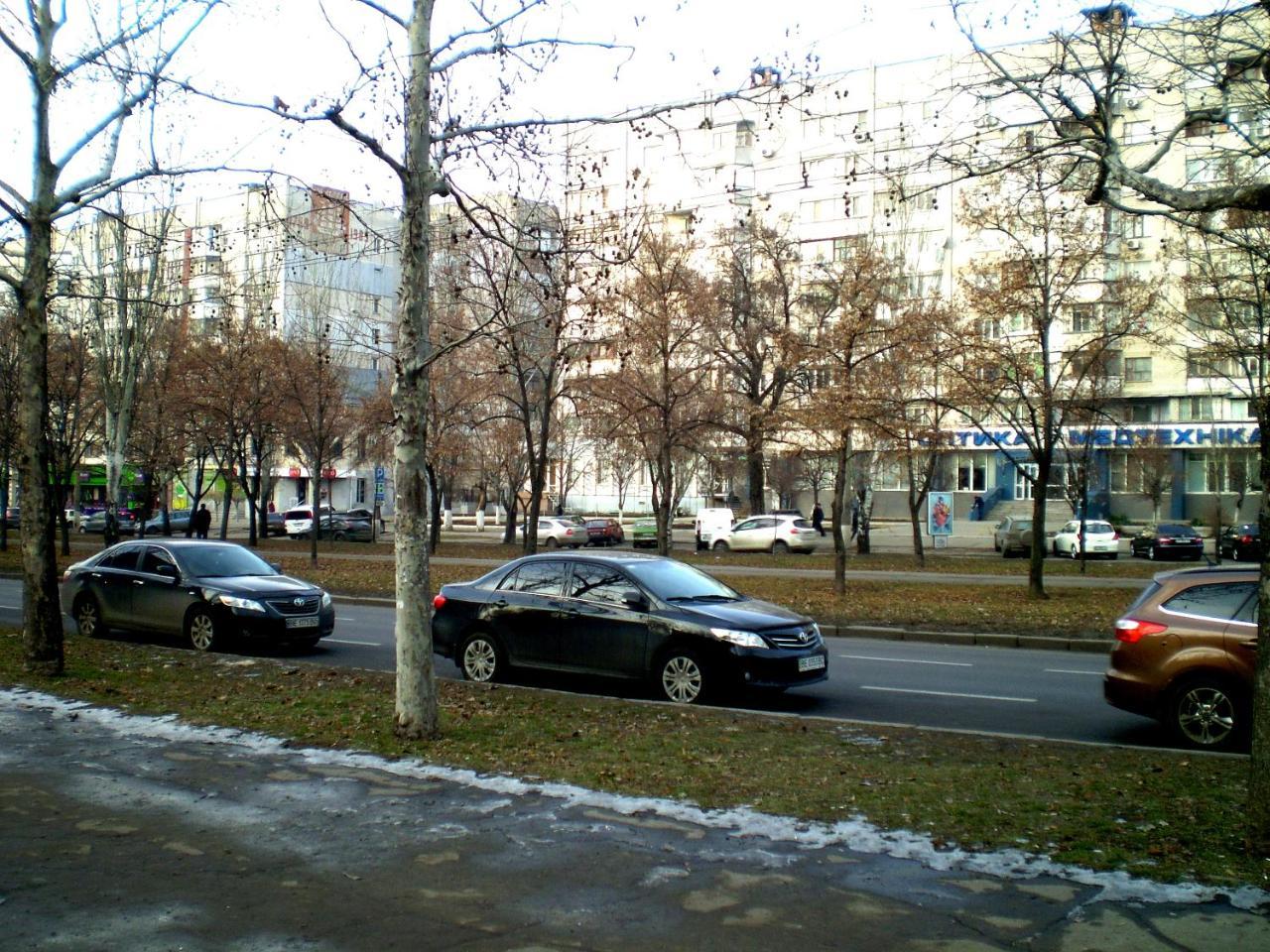 Мини Студия Проспект Центральный 124А, Wi-Fi, 1 Диван 3 Этаж 9 Этажного Дома Mykolaïv Extérieur photo